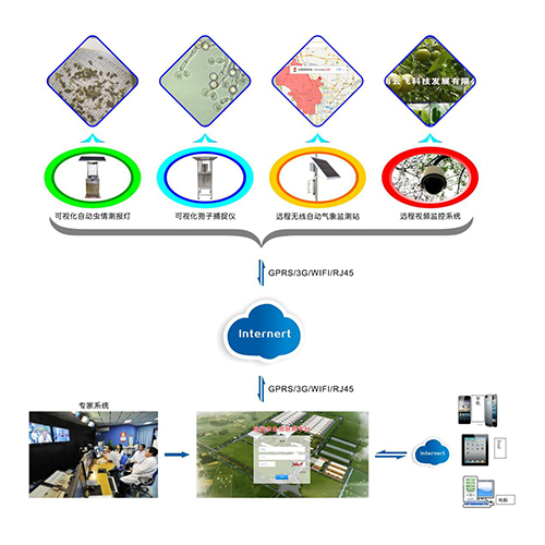 農作物病蟲害監控物聯網設備
